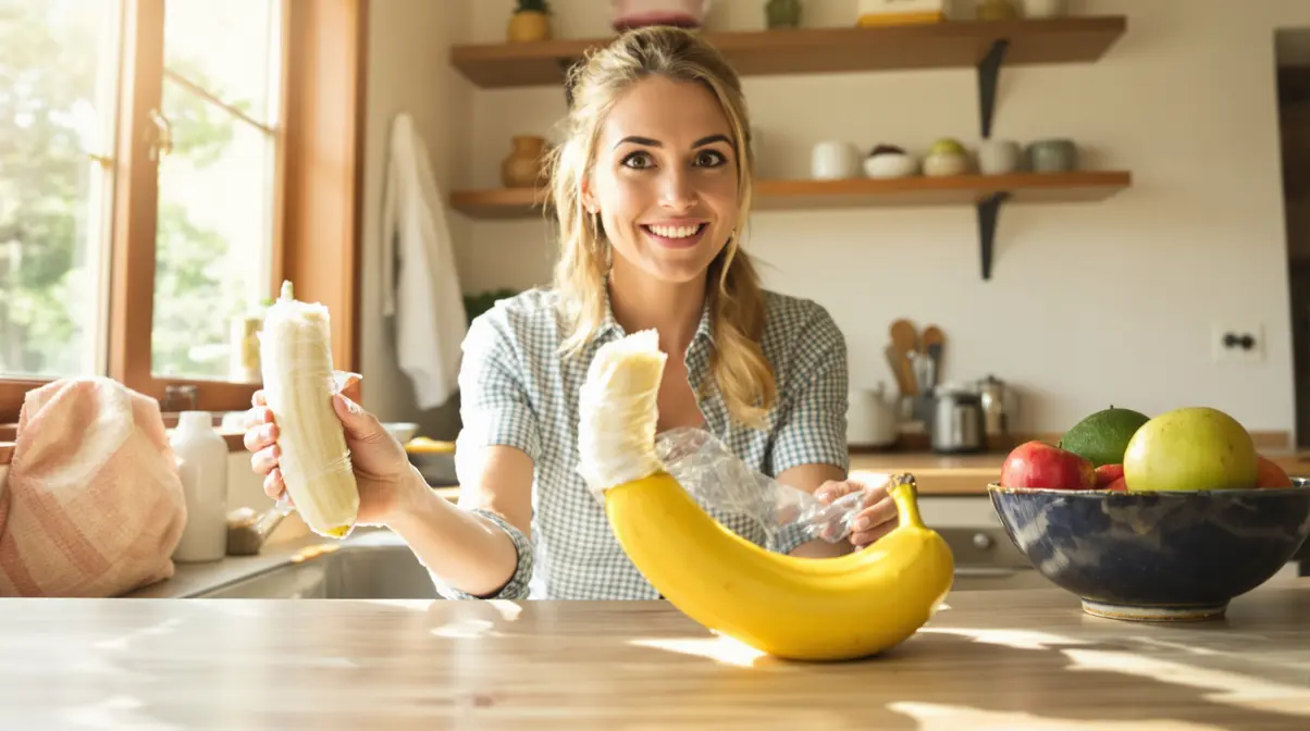 « Elles ne noircissent plus » : mon astuce toute simple pour garder vos bananes bien fraîches très longtemps « Elles ne noircissent plus » : mon astuce toute simple pour garder vos bananes bien fraîches très longtemps