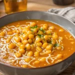 Velouté pois chiches-carottes au cumin : le dîner complet et sain qui sauve vos soirs de flemme